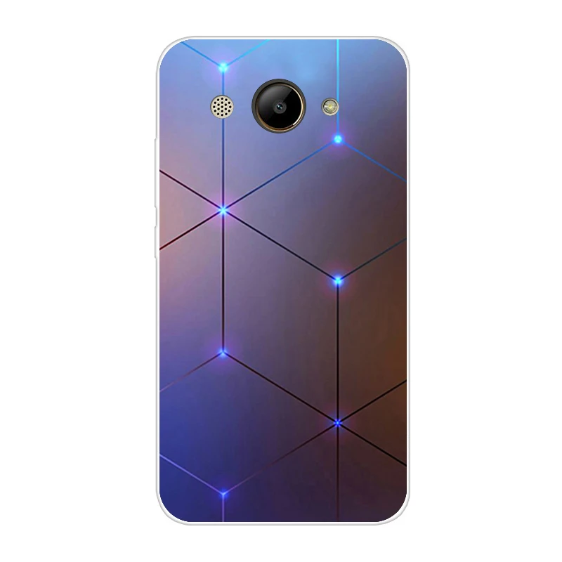 Чехол для телефона для huawei Y3 Мягкий силиконовый чехол из ТПУ с крутым дизайном для huawei Y 3