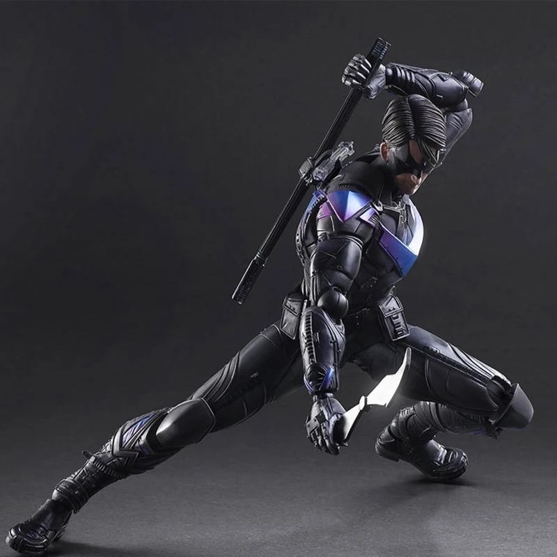 Играйте в искусство kai Batman Arkham super heroes dc фигурки PA Nightwing 27 см Горячая Коллекция моделей Игрушек для подарков