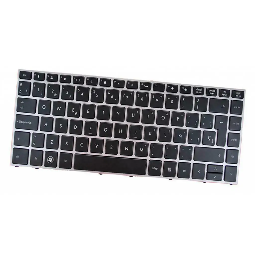Испанская клавиатура SP для ноутбука hp Probook 5330 5330M с подсветкой
