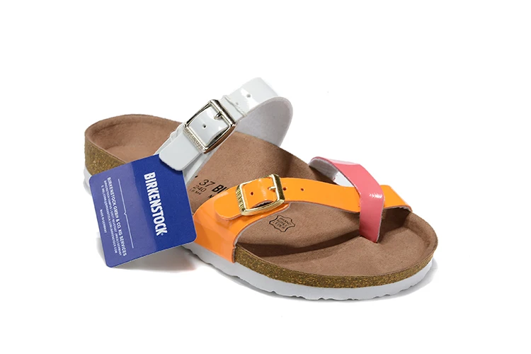 Новое поступление года; сандалии-шлепанцы Birkenstock; альпинистские мужские и женские классические водонепроницаемые пляжные шлепанцы для спорта на открытом воздухе; Размеры 35-46 - Цвет: 3