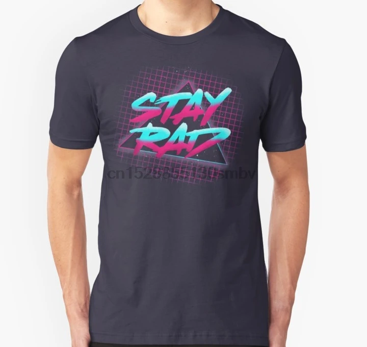 Мужская футболка Stay Rad унисекс wo тройники топ | одежда