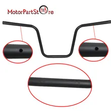 FLYPIG новая мотоциклетная Модифицированная черная 22 мм стальная ручка для руля для Yamaha Harley Honda Suzuki Kawasaki