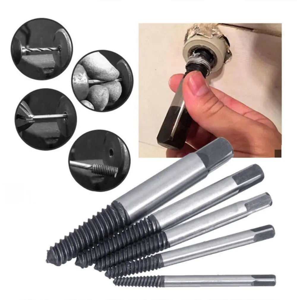 Screw Breakage Extractor Remove Taper Wire Sleeve Anti teeth Threader