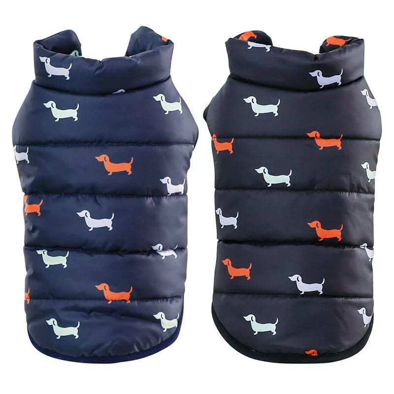 

Autumn Winter Cloth Dog Clothes Cool Pet Dog Warm Cloth Dog Jacket Coats with Fur Collar Small Medium Dogs Puppy Jacket.