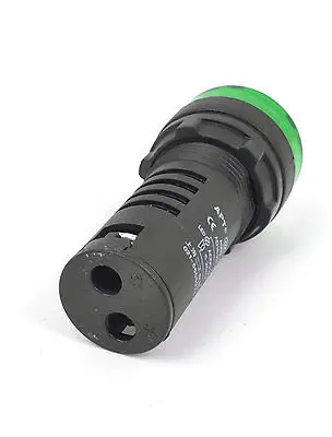 AC/DC 12V 20mA индикатор аварийной сигнализации световая вспышка зуммер зеленый