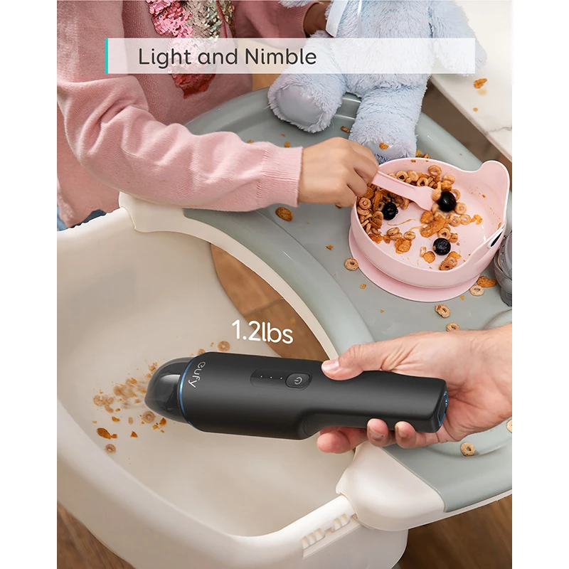 US $59.95 New Arrivals Eufy Homevac H11cordless Portable Handheld Vacuum Cleaner5500pa Suction Powerfor Homecar Amp Computer Cleaning