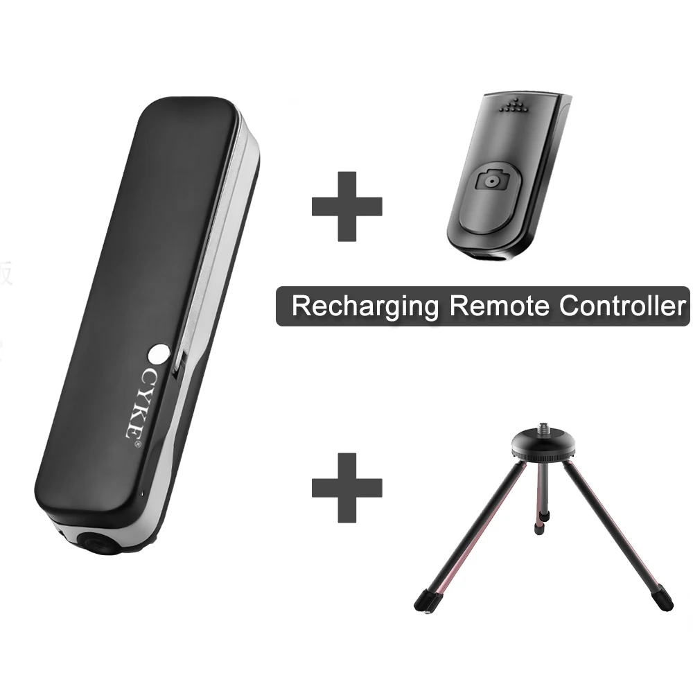 Bluetooth селфи-Палка 12 см, Выдвижной Штатив, селфи-палка 3 в 1 с моноподом, крепление для телефона для iPhone, Android, смартфона - Цвет: full set Black