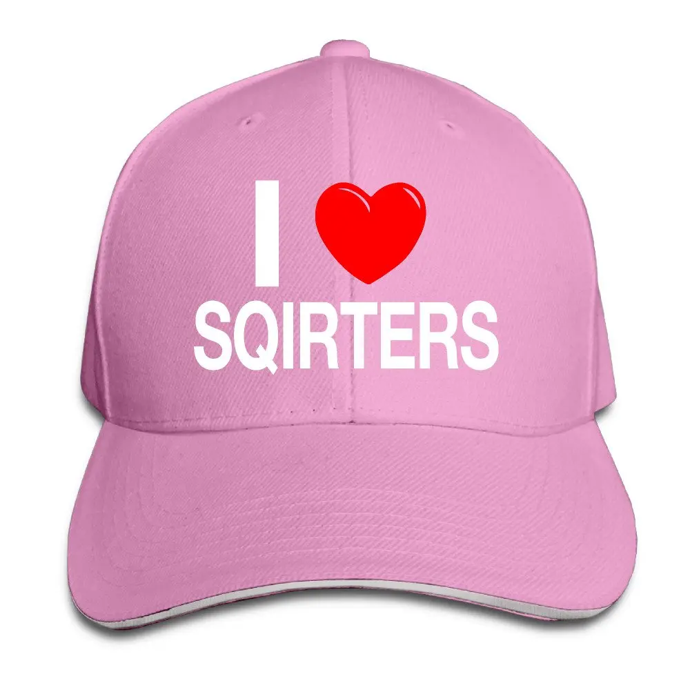Регулируемая бейсбольная кепка I Love SQUIRTERS