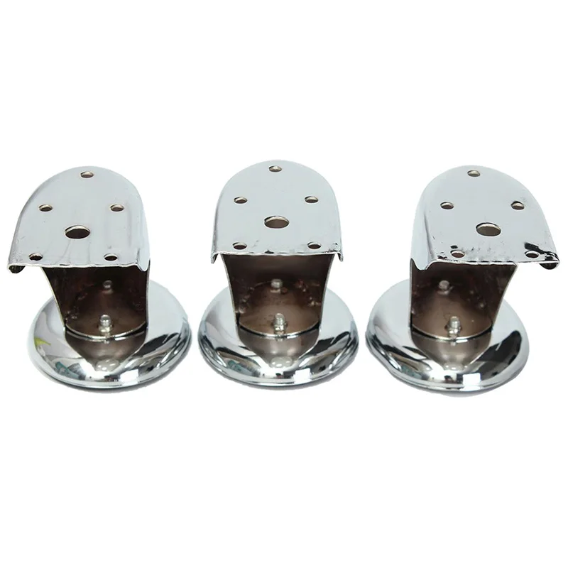 Горячая XD 4Pcs 5 &quotХромированный металлический диван ноги мебель стулья шкаф