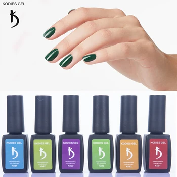 

KODIES GEL Summer UV Gel Nail Polish Glitter Shiny Gel Varnish Paint Gellak 8ML Professional Vernis Nails Primer Base Top Coat