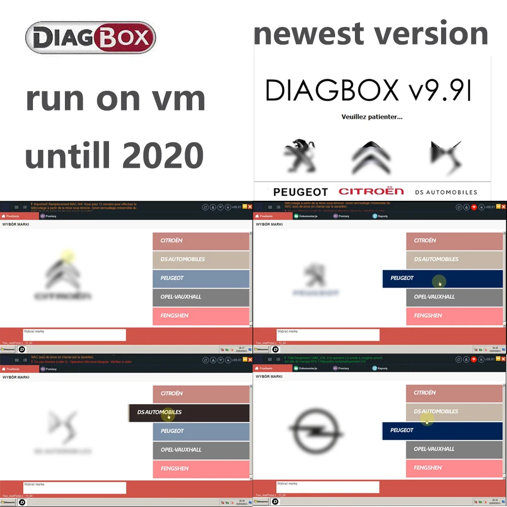 Newest Lexia 3 Lexia V9.91 Diagbox-- 03.2021 The Latest Fully working Peugeot Version For Citroen Diagnostic Software Vm Version test car battery with multimeter