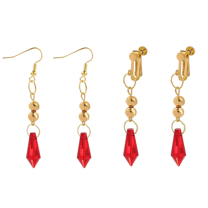 1pair Anime Tokyo Revengers Anime Cosplay Earrings Manjiro Ken Takemichi Hinata Atsushi Chibi Kawaii Ear Drop Fans Collection