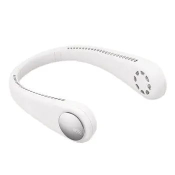 

Lazy Sports Halter Fan Mini Hanging Neck Fan USB Rechargeable Cover Halter Sports Fan Air Cooler Outdoor