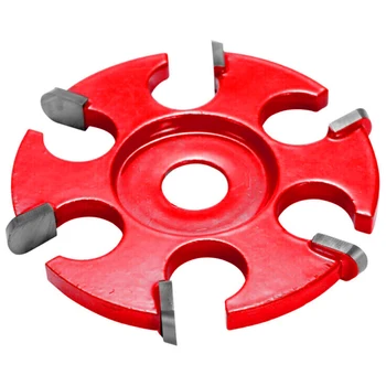 

Anti reverse Hexagonal cutter Wood Carving Angle Grinder Alloy Red Polisher