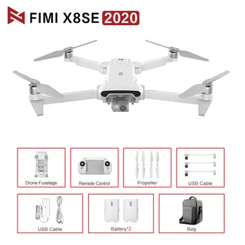 

FIMI X8SE 2020 Camera Drone 3 Axis 4K HD GPS H.265 8KM 35Mins Flight Time RC Quadcopter Helicopter Moscow Warehouse