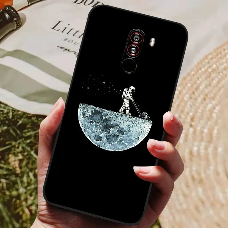 For xiaomi mi pocophone f1 Case Silicon Back Cover Phone Case for xiaomi poco F1 Cases Pocofone F1 6.18 inch Soft bumper coque