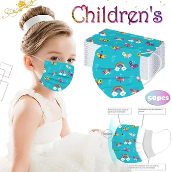 

Child Kids Filter Hygiene Thicken Face Mouth Mask Earloop Fast Delievry Mask Disposable Face Mask Industrial 3Ply Ear Loop Mask