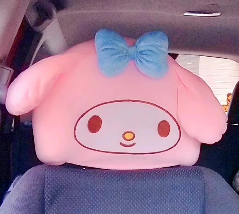 Hello kitty yu gui gou My Melody стерео плюшевый мультяшный чехол для сиденья, Пижама, задняя подушка, чехол для автокресла