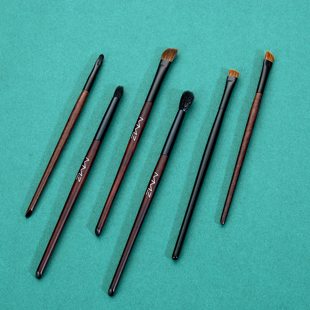 1 шт. норковая шерсть конский волос тонкая подводка для глаз кисть бровей крем