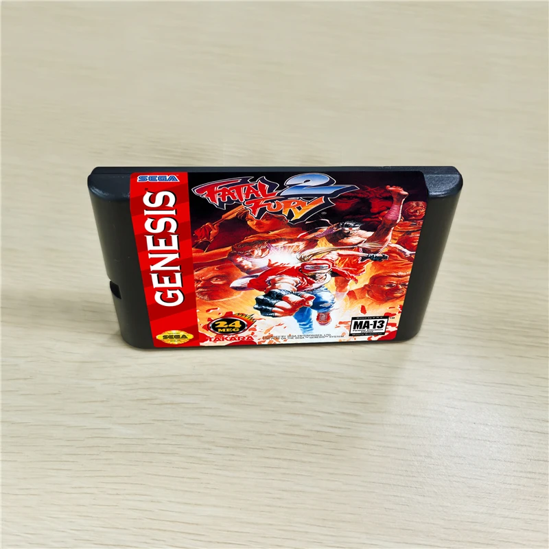 Картриджи для игр MegaDrive Genesis Fury 2 - 16 бит MD | Электроника