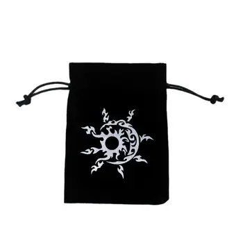 

New Tarot Storage Bag Velvet Playing Card Drawstring Package Board Game Dice Bag