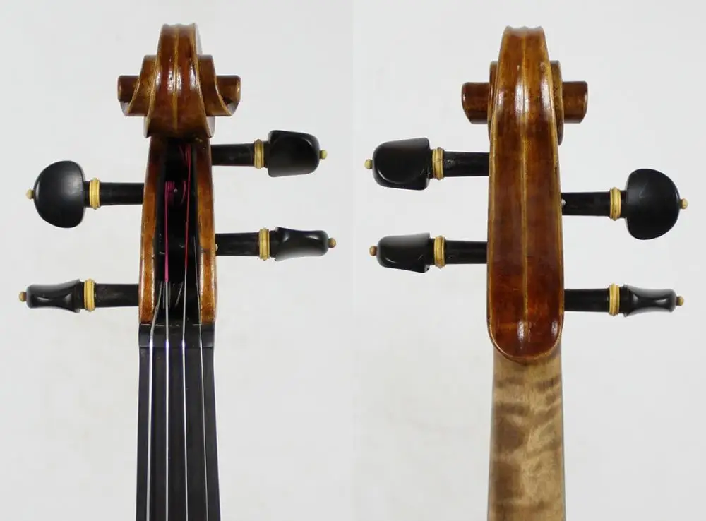 Фото Итальянский масляный лак! Отличная скрипка Stradivari в стиле Мессии 4/4! Мастер тон! №4