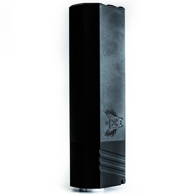 AEG игрушка водяной пистолет аксессуары страйкбол Пейнтбол глушитель CO OSPREY SUPPRESSOR 14 мм Винт с flashhider - Цвет: Black 210mm