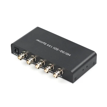 

Promotion--Sdi Splitter 1X4 Video Converter 3G/Hd/Sdi Repeater Support 1080P Distribution Extender for Projector Monitor Camer