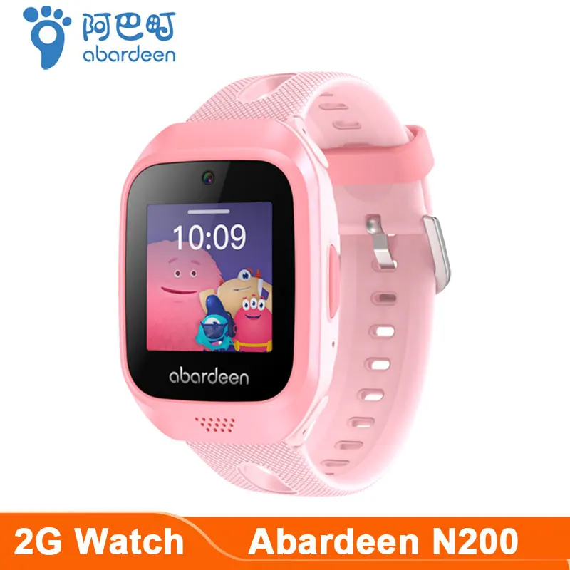 Abardeen N200 смарт часы детские с gps на русском языке поддержка WiFi SOS IP67