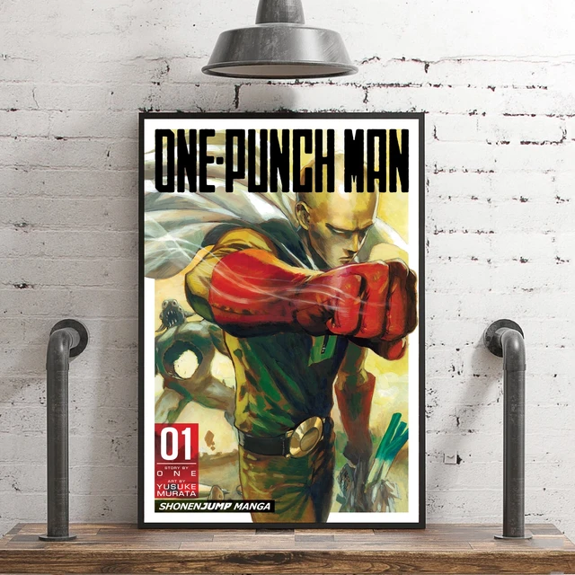 One Punch Man Anime Poster Season 1 Official Art