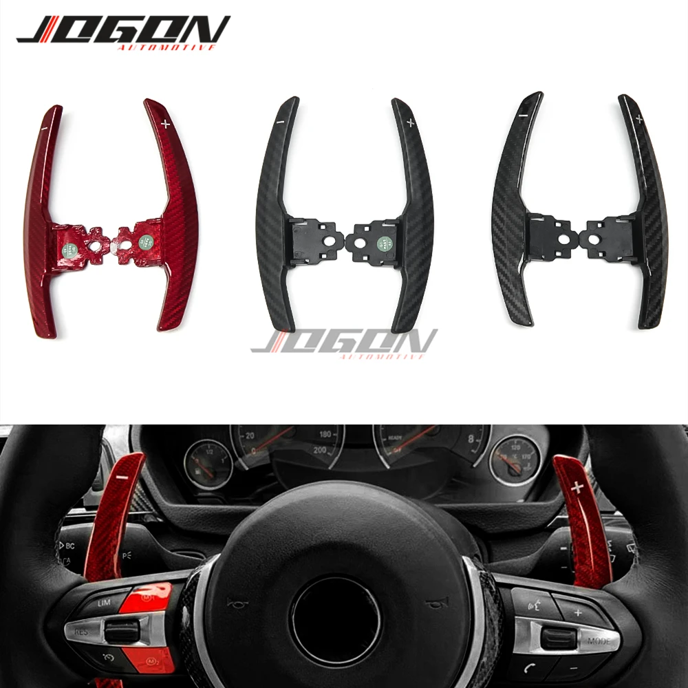 Carbon Fiber Steering Wheel Paddle Shifter Extension Replacement For BMW F20 F30 F31 F34 M1 M2 M3 F80 M4 F82 M5 F10 M6 I3