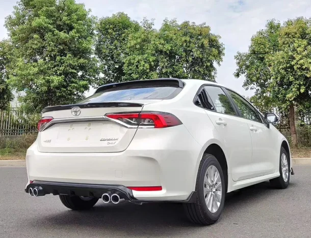 Для toyota corolla задний спойлер высокого качества PP Материал задний бампер