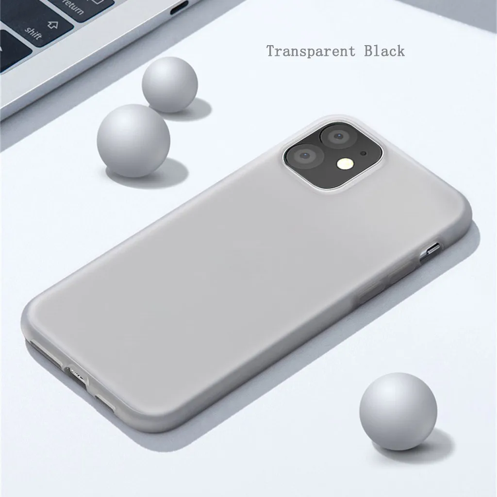 Mosunx для IPhone 11 Pro и IPhone 11 IPhone 11 Max Pro Чехол Ультра тонкий 0,3 мм прозрачная матовая Защитная крышка