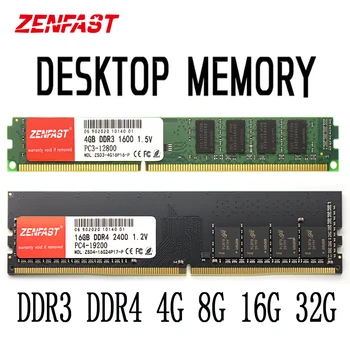 DDR3 DDR4 1 GB 2GB 4GB 8GB 16GB 32GB Memoria Ram 1333, 1600, 2133, 2400, 2666 de escritorio Dimm DDR4 DDR3 Ram para PC de alto rendimiento