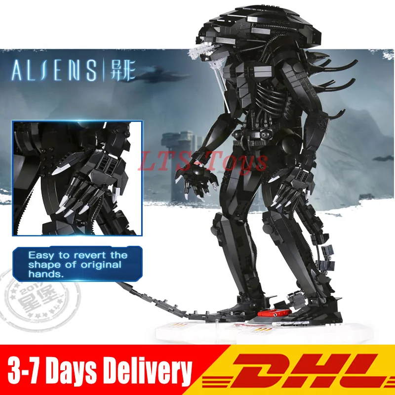 

XingBao 04001 2020Pcs Genuine Creative Movie Series The Robot Set Building Blocks Bricks for hildren Educational Toys Model