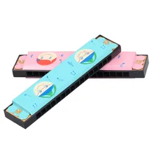 EducationaSwan Губная гармошка 16 отверстий Hooter Bugle обучающая игрушка подарок для детей Высокое качество Монтессори игрушка Подарки для детей
