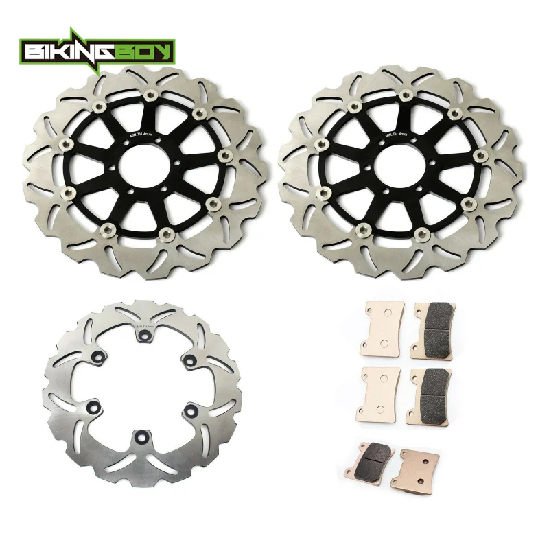 BIKINGBOY YZF 600 R гром Кот 95 96 TDM 850 91-01 00 98 TRX 850 96-99 FZR 600 90-99 Передние Задние тормозные диски роторы диски+ колодки