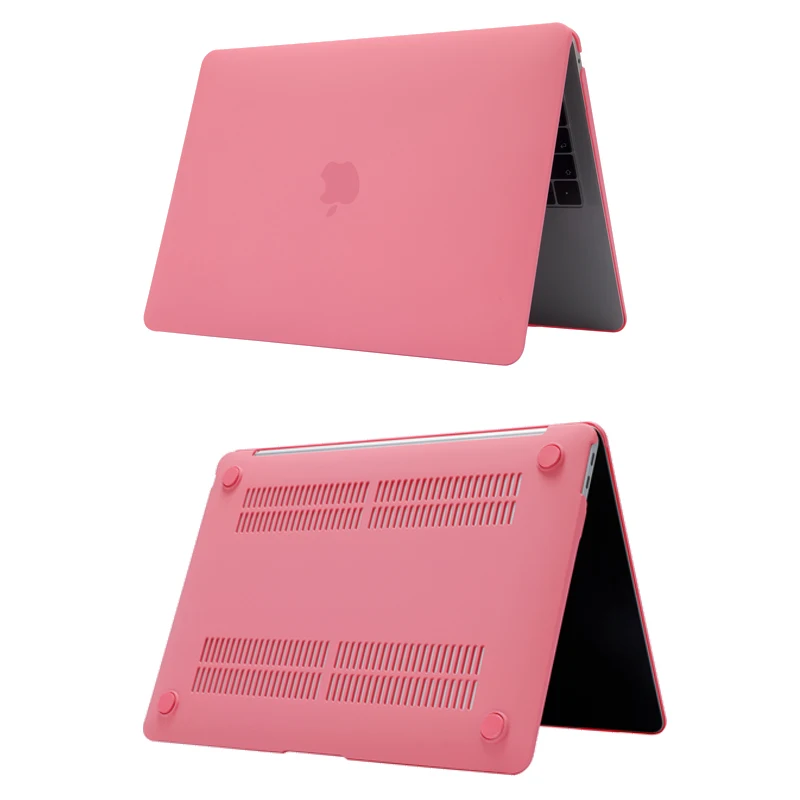 Для MacBook Pro retina Air ультра-крем для похудения серии чехол для ноутбука 11 12 13 15, для Mac Air 13,20018 Pro 13,3 15 чехол - Цвет: Cream powder