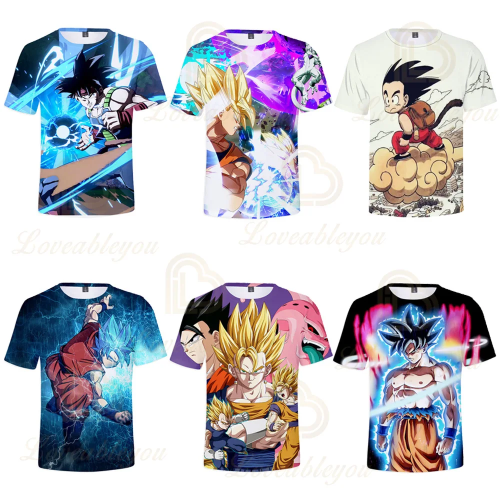 

DARGON BALL Cosplay Print T Shirt Women Ullzang Fashion Streetwear Punk Graphic Cartoon Tshirt Anime Style Top Tees Female