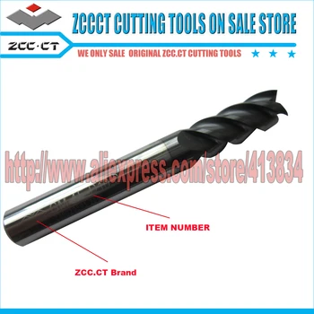 

1pc ZCC 10mm endmill GM-4E-D10.0 GM ZCCCT Cemented Carbide CNC 4 Flute Flattened end mill with straight shank