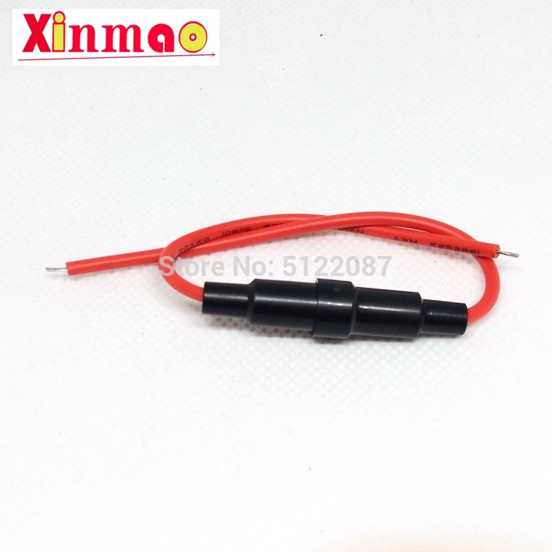 5 шт. винтовой Тип 20 AWG провод 5x20 мм Встроенный держатель предохранителя домашняя