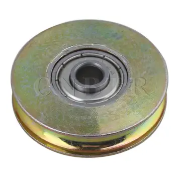 

CNBTR Color Steel Tile Groove Rail Pulley Passive Rolloer Wheel 6.4x38x8.3mm