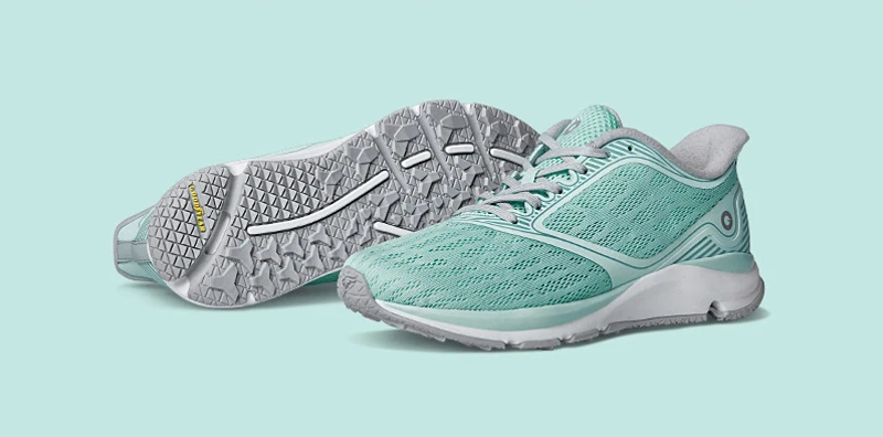 Women Green 38 Xiaomi Amazfit Antelope светильник Смарт обувь Спорт на открытом воздухе Goodyear Резиновые дышащие кроссовки Pk Mijia 2 умный дом - Цвет: Women Green 38