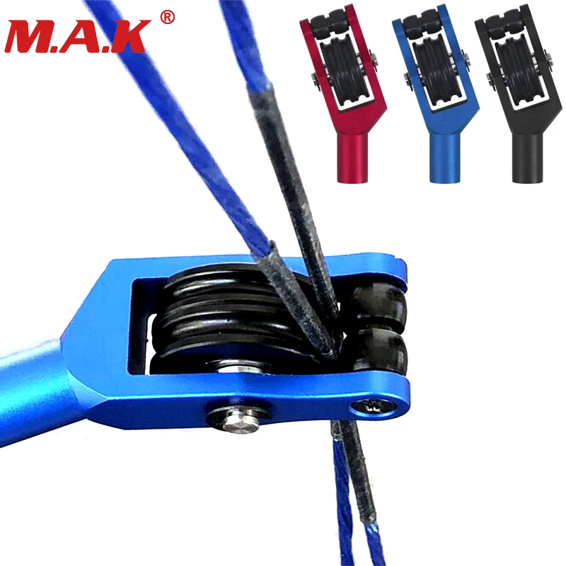 Трос скользящий блочный лук Bowstring разделитель роликовый для стрельбы из лука