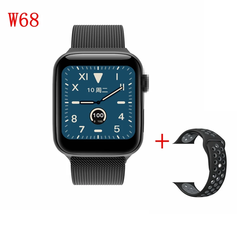 8 Часы 5 IWO 12 Pro Bluetooth Смарт часы W68 1:1 Смарт часы 44 мм чехол для Apple iOS Android телефон сердечного ритма PK IWO 11 lite P70 - Цвет: 8