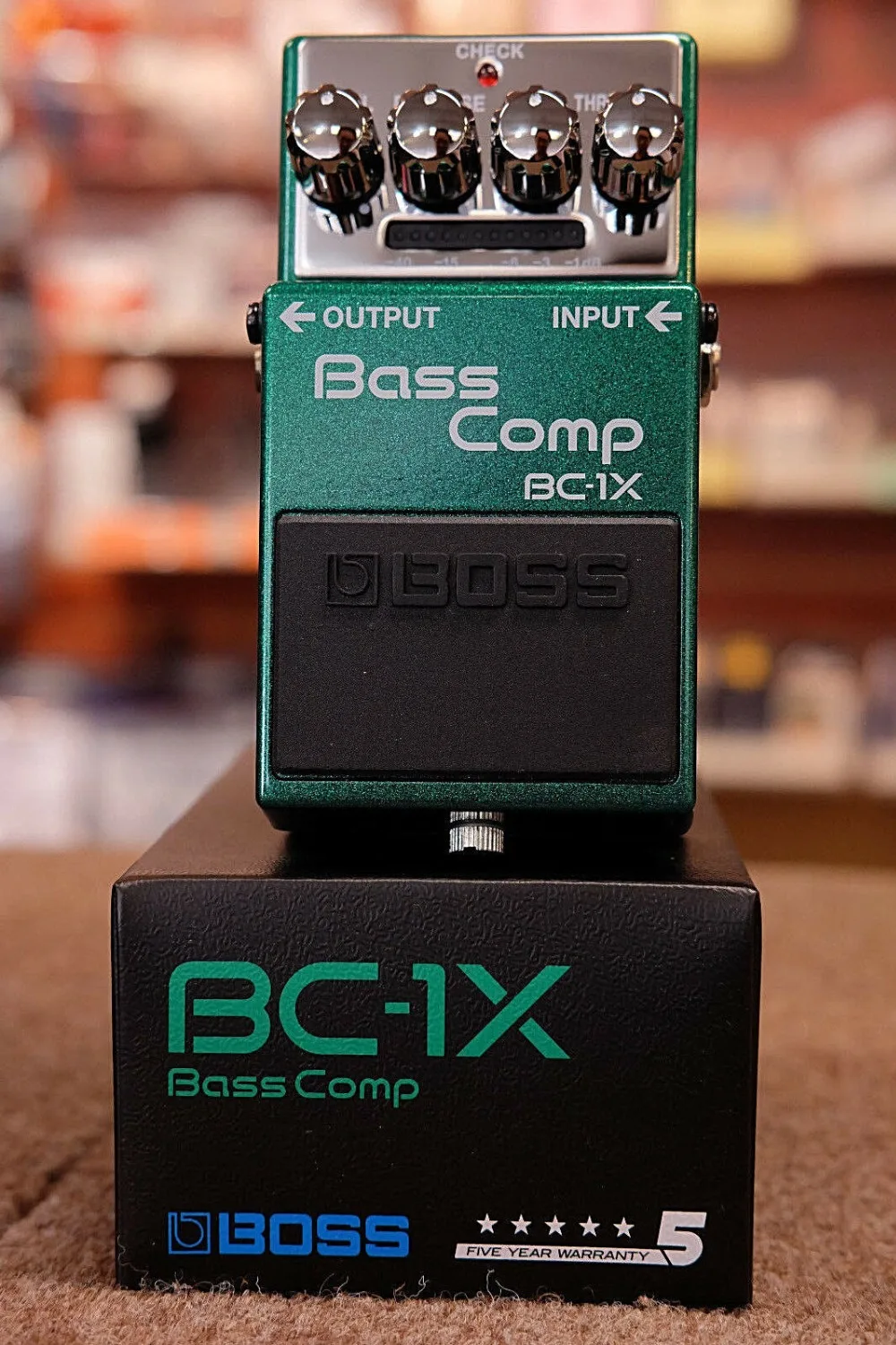 BOSS BC-1X Bass Comp новая педаль гитарного эффекта