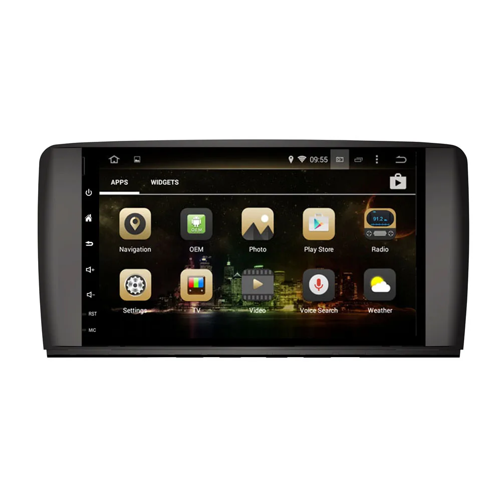 Discount PX6/PX5/PX30 Octa Core Android 9.0 Fit Mercedes Benz R class W251(2006-2014) R300, R350  Car DVD Player Navigation GPS Radio 1