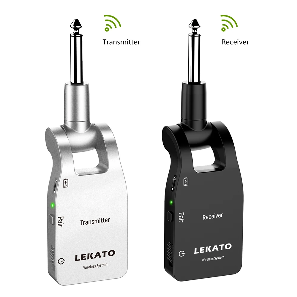 Lekato Guitar Wireless Transmitter Receiver Instrument Wireless