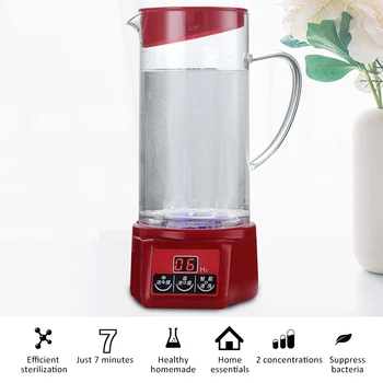 

1.3L Hypochlorous Acid Water Maker Machine Sodium Hypochlorous Disinfectant Generator Household Sterilization Liquid Machine