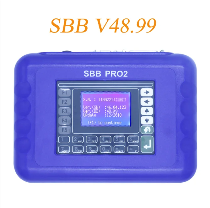 Sbb Pro2 48.99 SBB Pro2 V48.88 V48.99 Key Programmer sbb pro2 v48.99 NO Tokens key maker Update Support New Cars to Replace SBB 46.02 - Цвет: Sbb Pro2 48.99